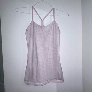 Light pink Lululemon Tank size 4